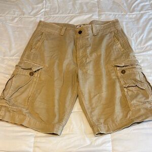 American Eagle Outfitters Men’s Tan Cargo Shorts SIZE 34